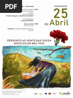 Poster Comemorações 25 abril
