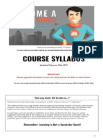 Course Syl Lab Us Super Learner December 2015