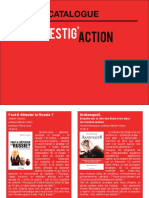 Catalogue D Investig Action en Francais PDF