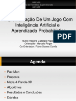 Implementação De Um Jogo Com Inteligência Artificial e  Aprendizado Probabilístico