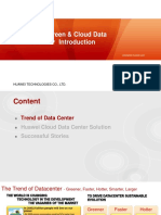 Huawei Green & Cloud Data Center Introduction: Huawei Technologies Co., LTD