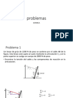 Problemas de Estatica