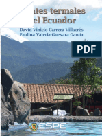 Aguas Termales Ecuador PDF