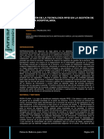 Implantacion de La Tecnologia Rfid en La Gestion de La Lenceria Hospitalaria