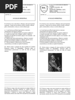 Prova sobre o Barroco