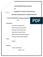 Análisis de la situación laboral y organizacional de Farmata Logística S.A. antes de su venta