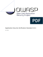 OWASP Application Security Verification Standard 3.0.1 PDF