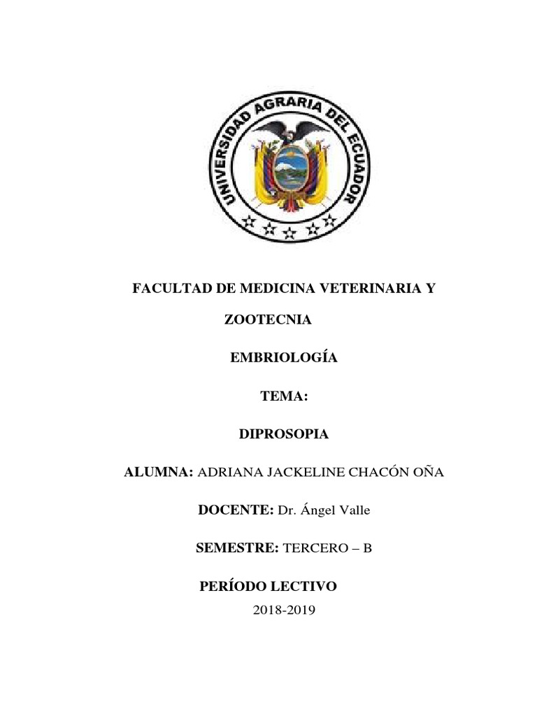 Diprosopia: Malformación craneofacial rara | PDF | Biología ...