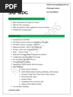 Mdg Technical Functional