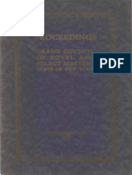 1928 PROCEEDINGS of The GRAND COUNCIL OF ROYAL AND SELECT MASTERS PDF