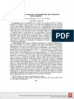 Hartley & Rao 1962 Sampling With Unequal Probabilities and Without Replacement