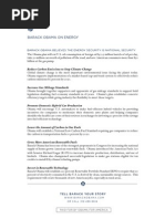 Download Barack Obama on Energy by Barack Obama SN4107082 doc pdf