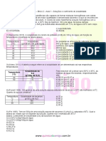 Bloco 2 Aula 1 Soluções e Coeficiente de Solubilidade