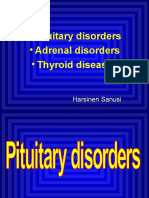 Pituitary Disorders - Adrenal Disorders - Thyroid Diseases