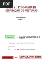 Aula 2 Q 1 Processos de Separacao
