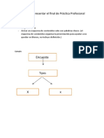 Consigna para Presentar El Final de Practica Profesional Docente