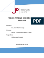 Tercer Trabajo de Hidrología Aplicada