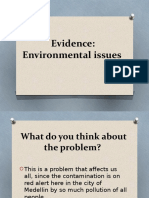 Evidence: Environmental Issues
