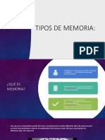 Tipos de Memoria