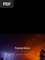 Lesson 3 Passive Voice