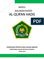 Modul PPG Qur'an Hadits PDF