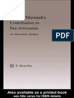 Kwame Nkrumahs Contribution To Pan African Agency An Afrocentric Analysis Blackatk PDF