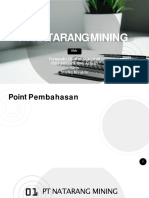 Survey Tambang Bawah Tanah PT Natarang M