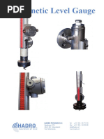 HADRO Magnetic Level Gauge Catalogue