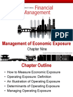 Management of Economic Exposure: Chapter Nine