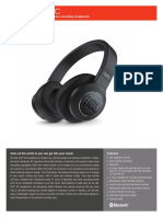 JBL Duet NC Spec Sheet English PDF