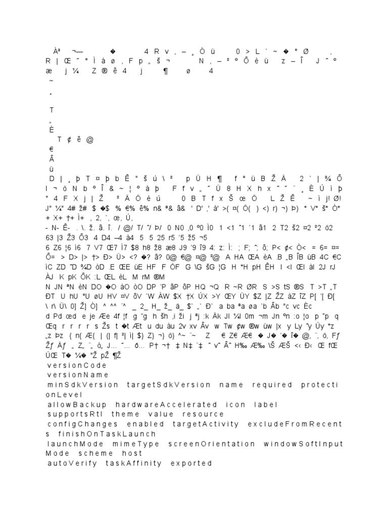 archivetempAndroidManifest XML | PDF | Embedded Linux Distributions ...
