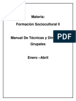Manual de Técnicas y Dinámicas Grupales