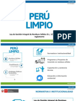 Ley de Gestión Integral de Residuos Sólidos y Su Reglamento - Giuliana Becerra PDF