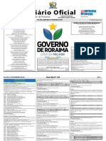 Diário Oficial do Estado de Roraima