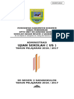 Administrasi Ujian Sekolah SD