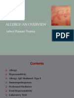 Allergy: An Overview: Alwa Hassan Teama