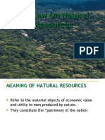 Law On Natural Resources