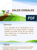 Sales Oxisales Neutras