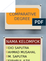 Comparative Degree