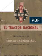 Manual Ebro Diesel 1960