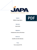 Tarea 2 y 3 Fundamentos Teoricos Del Turismo