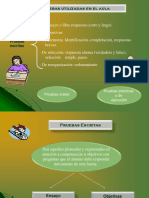 Pruebas Utilizadas en El Aula PDF