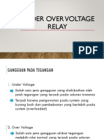 Under Over Voltage Relay Simple