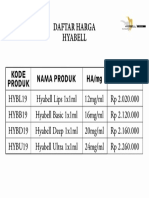 hyabell harga A4