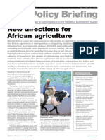 New Directions for African Agriculture