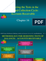 Arens15 (16) Completing The Tests in The Sales and Collection Cycle Accounts Receivable