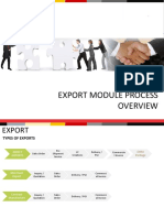 Export Module Process