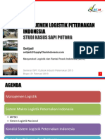 Setijadi - Manajemen Logistik Peternakan Indonesia Lain-Lain PDF