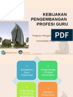 Kebijakan Pengembangan Profesi Guru