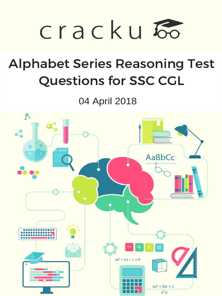 Alphabet Series Reasoning Test Questions For SSC CGL PDF | PDF ...